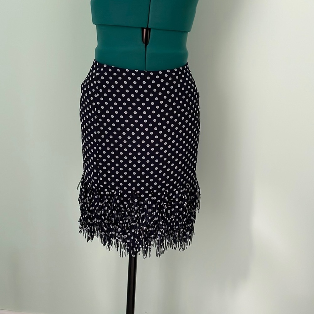 Ann Taylor fringe skirt